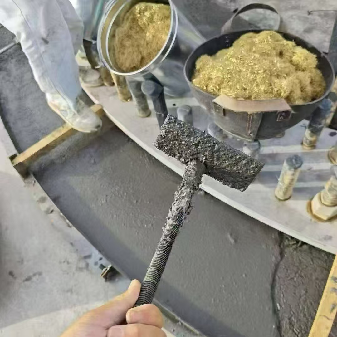 南康C120钢纤维高强无收灌浆料 轧机压缩机汽轮机发电机锻压设备底座灌浆材料